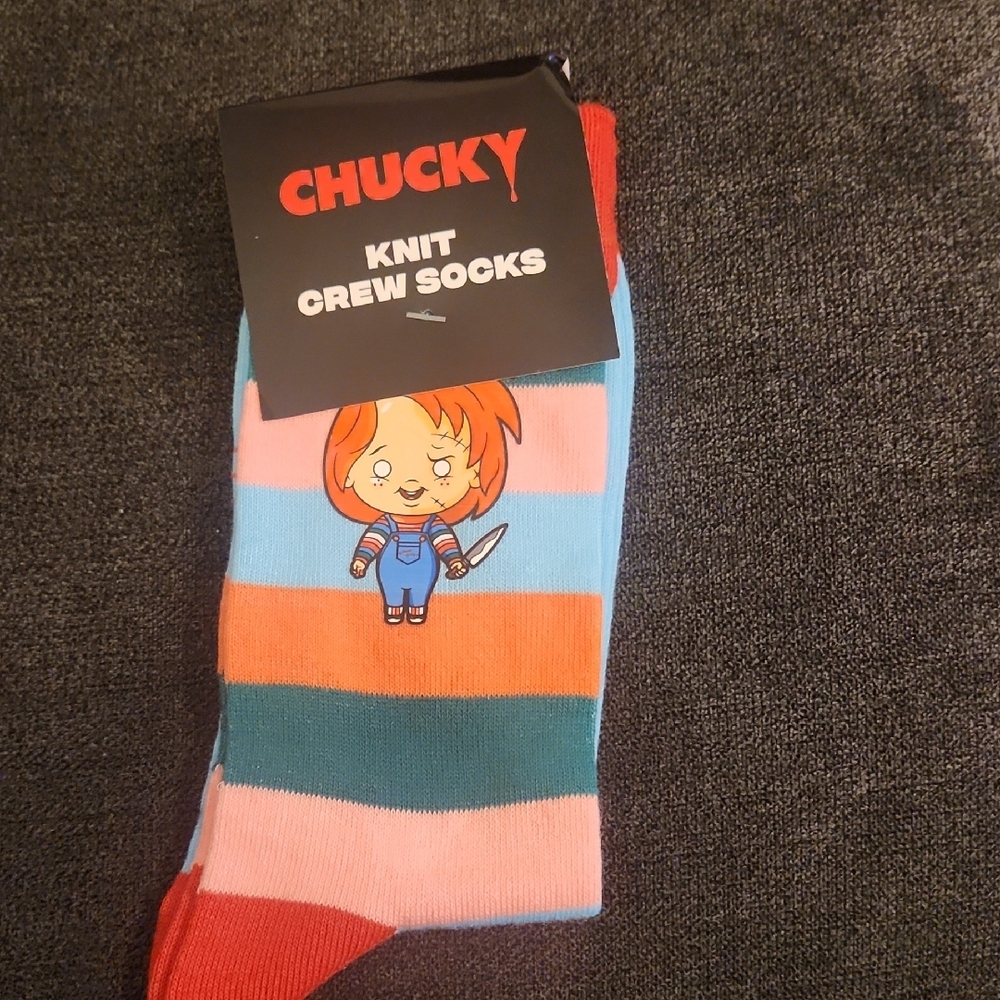 Culture fly Chucky Knit Crew Socks Horror Haul Exclusive